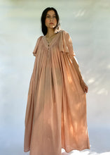 Load image into Gallery viewer, Vintage Cotton Gauze Custom Dyed Maxi Dress | XS - L
