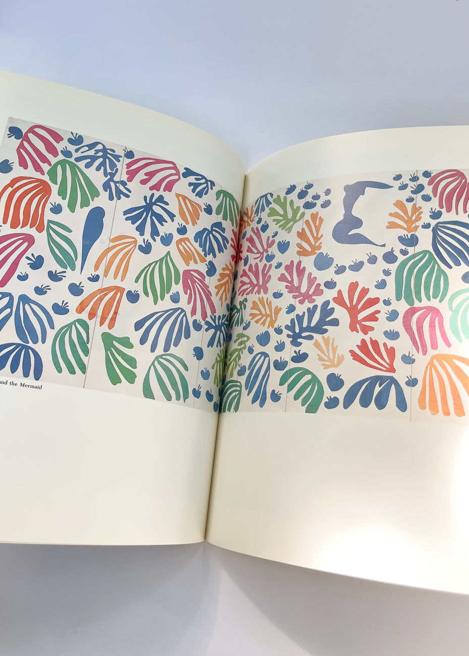 70's Henri Matisse Cutouts Art Book