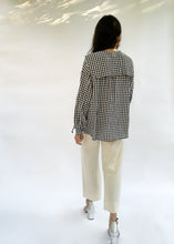 Load image into Gallery viewer, Vintage Gingham Collared Button Up Top | XS - XL
