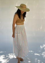 Load image into Gallery viewer, Vintage Pastel Stripe Skirt | XS - S
