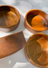 Load image into Gallery viewer, Vintage Wooden Bowls | Set of 4
