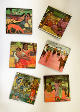 Load image into Gallery viewer, Vintage Paul Gauguin Coasters
