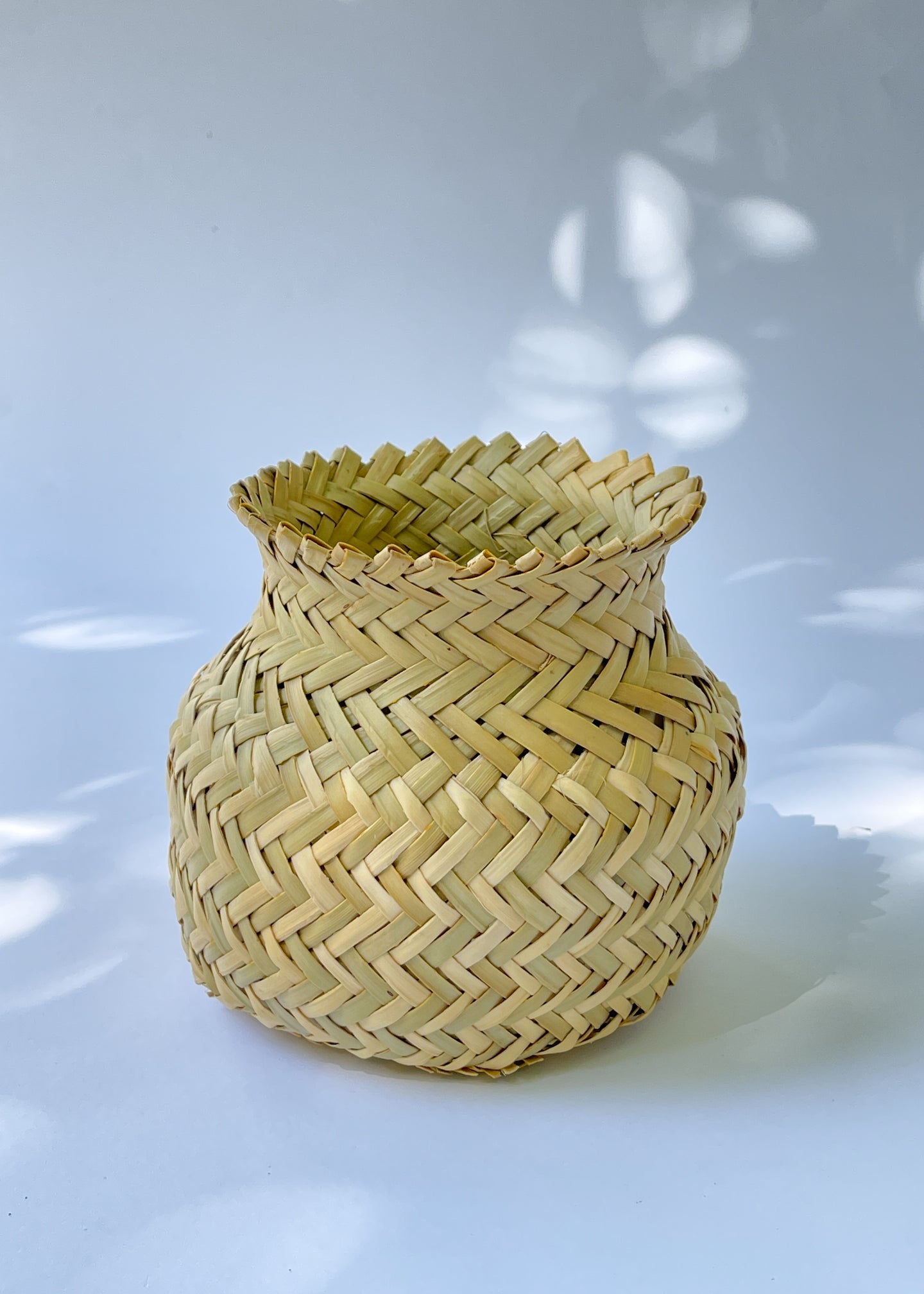 Vintage Seagrass Vase