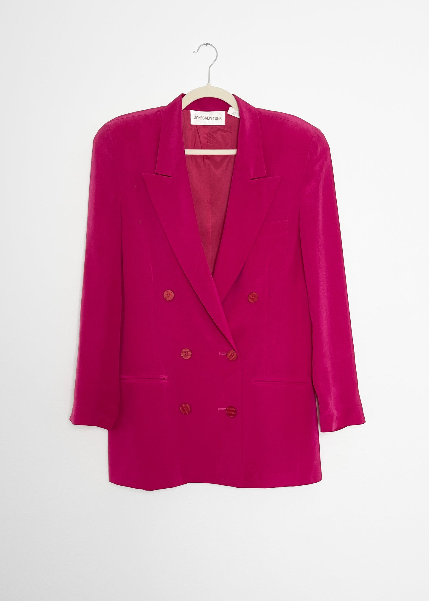 Vintage Jones New York Silk Blazer Jacket | XS - L
